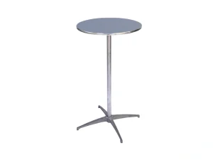 Mesa Bistrô Inox Tampo Cinza – Ref. 154