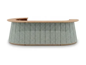 Módulo Bar Platner Verde – Curvo – Ref. 377